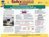 Second International Conference on Recent Innovation in Technologies ICRIT'26 International Conference Poster
